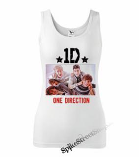 ONE DIRECTION - Star - Ladies Vest Top - biele