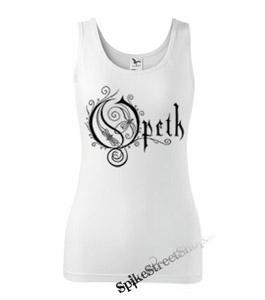OPETH - Logo - Ladies Vest Top - biele