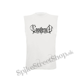 ENSIFERUM - Logo - biele detské tričko bez rukávov
