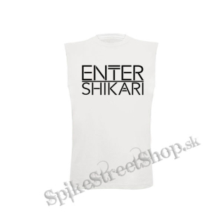 ENTER SHIKARI - Logo - biele detské tričko bez rukávov