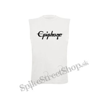 EPIPHONE GUITARS - Logo - biele detské tričko bez rukávov