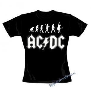AC/DC - Evolution - čierne dámske tričko