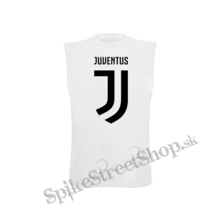 FC JUVENTUS - Logo Motive 2 - biele detské tričko bez rukávov