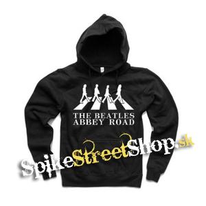 BEATLES - Abbey Road Silhouette - čierna pánska mikina