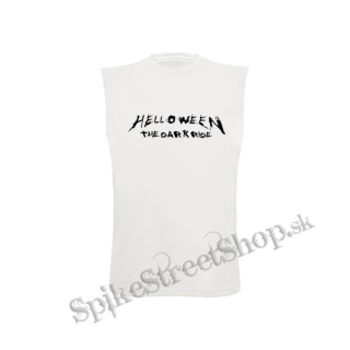 HELLOWEEN - The Dark Ride Logo - biele detské tričko bez rukávov