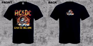 AC/DC - Givin The Dog A Bone - čierne pánske tričko