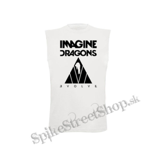 IMAGINE DRAGONS - Evolve Triangle - biele detské tričko bez rukávov