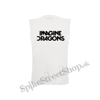 IMAGINE DRAGONS - Logo - biele detské tričko bez rukávov