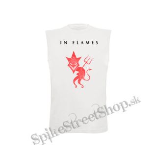 IN FLAMES - Devil - biele detské tričko bez rukávov