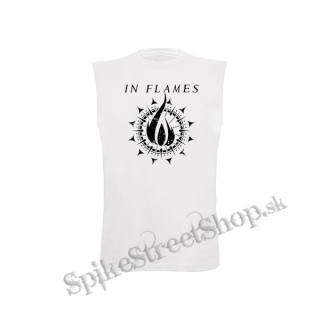 IN FLAMES - Sign - biele detské tričko bez rukávov