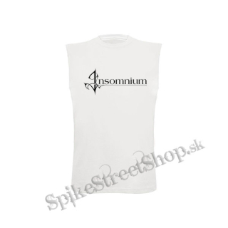 INSOMNIUM - Logo - biele detské tričko bez rukávov