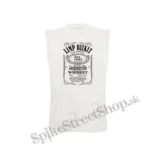 LIMP BIZKIT - Jack Daniels Motive - biele detské tričko bez rukávov
