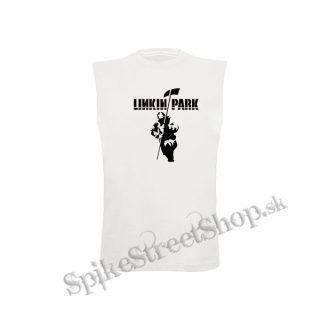 LINKIN PARK - Hybrid Theory Icon - biele detské tričko bez rukávov