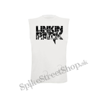 LINKIN PARK - Logo & Band - biele detské tričko bez rukávov