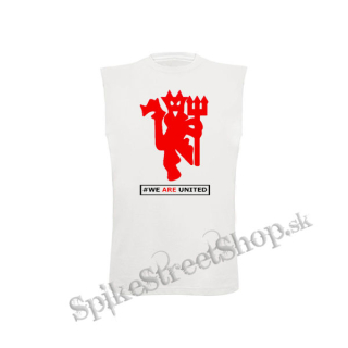MANCHESTER UNITED - We Are United - biele detské tričko bez rukávov