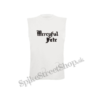 MERCYFUL FATE - Logo White - biele detské tričko bez rukávov