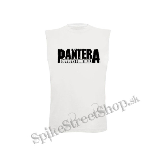 PANTERA - Cowboys From Hell - biele detské tričko bez rukávov