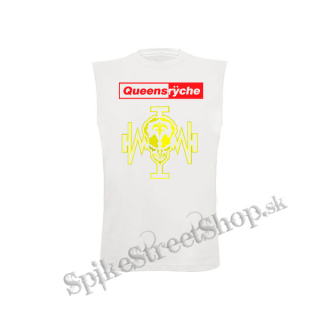 QUEENSRYCHE - Operation Mindcrime Crest - biele detské tričko bez rukávov