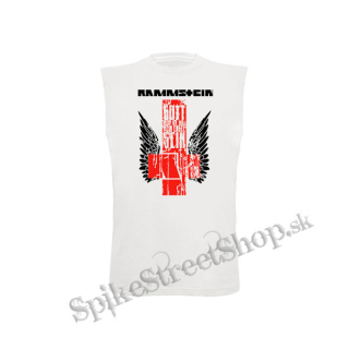 RAMMSTEIN - Engel Cross - biele detské tričko bez rukávov