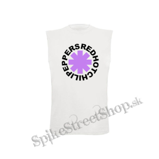 RED HOT CHILI PEPPERS - Asterix Purple - biele detské tričko bez rukávov