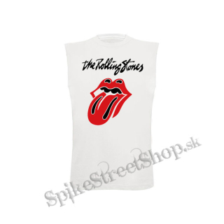 ROLLING STONES - Tongue - biele detské tričko bez rukávov