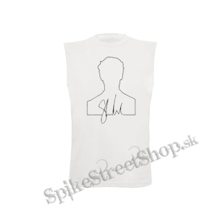 SHAWN MENDES - Signature - biele detské tričko bez rukávov