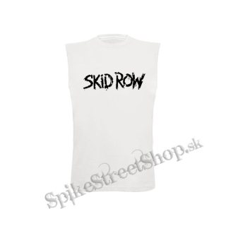 SKID ROW - Logo Black - biele detské tričko bez rukávov
