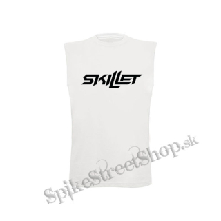SKILLET - Logo - biele detské tričko bez rukávov