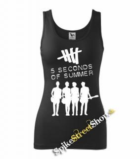 5 SECONDS OF SUMMER - Logo & Band - Ladies Vest Top
