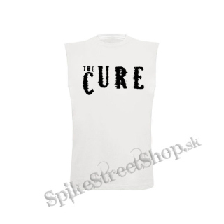 THE CURE - Logo - biele detské tričko bez rukávov