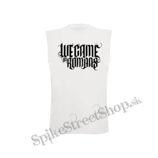 WE CAME AS ROMANS - Logo - biele detské tričko bez rukávov
