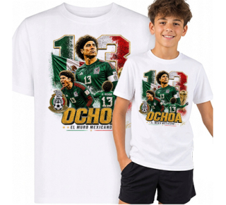 GUILLERMO OCHOA - Poster Motive 1 - biele detské tričko