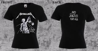 METALLICA - And Justice For All - dámske tričko