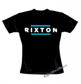 RIXTON - Logo - čierne dámske tričko