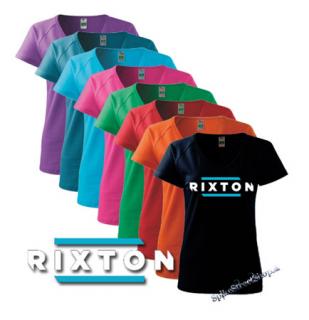 RIXTON - Logo - farebné dámske tričko
