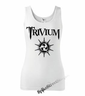 TRIVIUM - Logo - Ladies Vest Top - biele