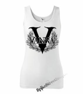 VANNA - Logo - Ladies Vest Top - biele
