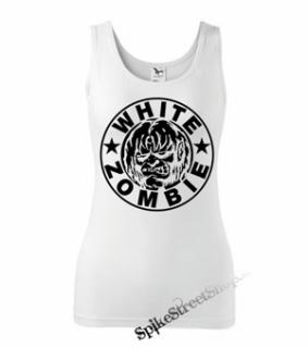 WHITE ZOMBIE - Ape - Ladies Vest Top - biele