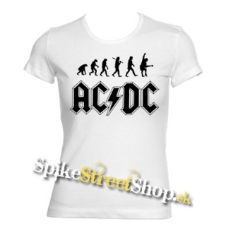 AC/DC - Hardrock Evolution - biele dámske tričko