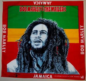 Šatka malá BOB MARLEY - Jamaica