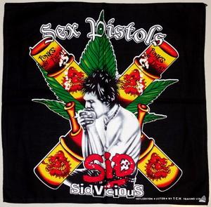 Šatka malá SEX PISTOLS - Sid Vicious