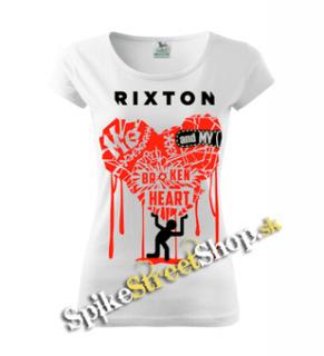 RIXTON - Me And My Broken Heart - biele dámske tričko