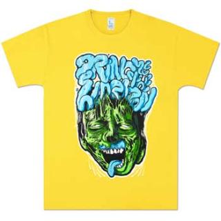 BRING ME THE HORIZON - Zombie Head - žlté pánske tričko