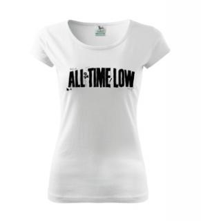 ALL TIME LOW - Logo - biele dámske tričko