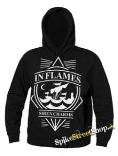 IN FLAMES - Siren Charms - čierna pánska mikina