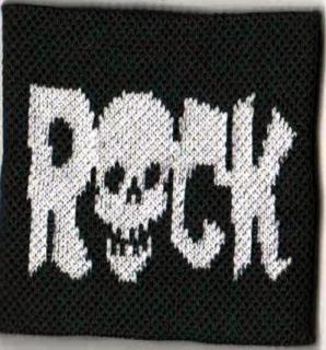 ROCK & SKULL - čierne potítko