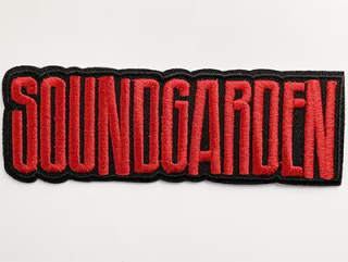 SOUNDGARDEN - Logo Red - nažehlovacia nášivka