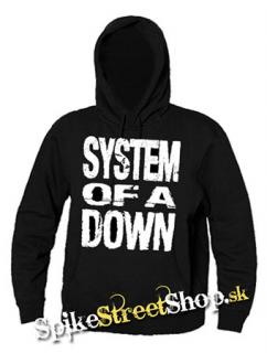 SYSTEM OF A DOWN - Logo - čierna pánska mikina