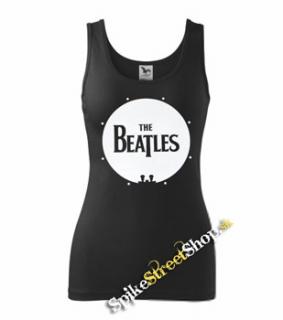 BEATLES - Drum Logo - Ladies Vest Top