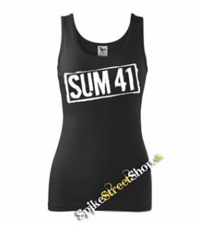 SUM 41 - Logo - Ladies Vest Top